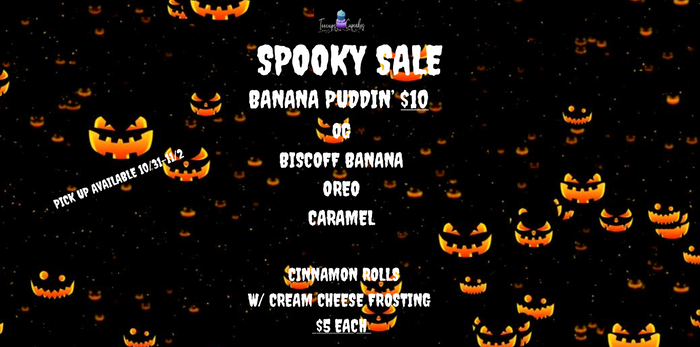 Spooky Menu Sale! 🎃